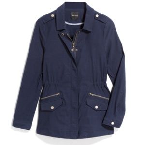 Navy Collier Cargo Jacket by Eden Society